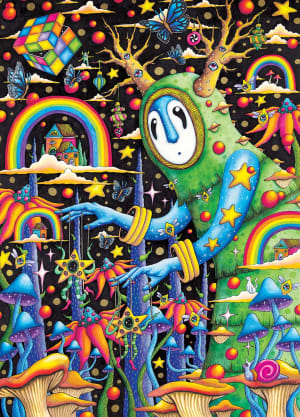 Wonderous Worlds - The World Was Mad Surrealism By MasterPieces