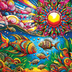 Kaleidoscope - Under The Sea Sea Life By MasterPieces