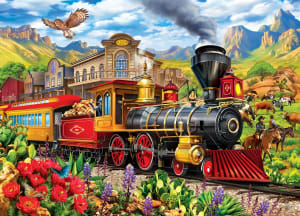 Railways - Frontier Rails Landscape By MasterPieces