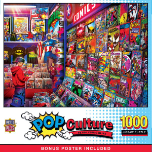 Pop Culture - Retro Comic Bliss Books & Reading By MasterPieces