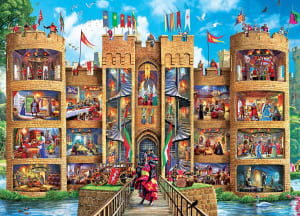 Inside Out - Medieval Castle Cartoon By MasterPieces