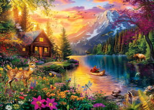 Time Away - Evening Tranquility Cabin & Cottage By MasterPieces