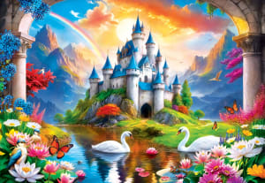 EZ Grip - Kingdom Beyond Time Castle By MasterPieces