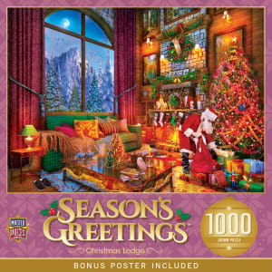 Holiday - Christmas Lodge Christmas By MasterPieces