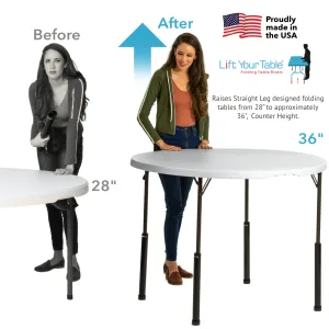 Straight leg Kit By Lift Your Table