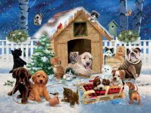 Winter Pets Winter By Crown Point Graphics