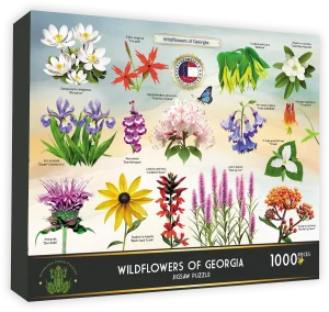 Wildflowers of Georgia Collage By Highland Creek