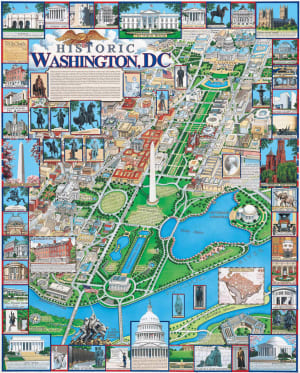 Historic Washington, DC United States By White Mountain