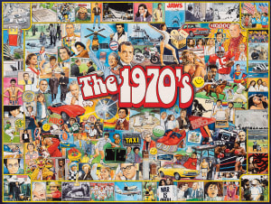 The Seventies Collage By White Mountain