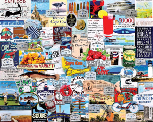 I Love Cape Cod Collage By White Mountain