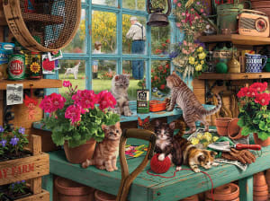 Curious Kittens Flower & Garden By White Mountain