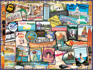 I Love Minnesota Collage By White Mountain
