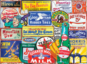 Classic Signs Nostalgic & Retro By White Mountain