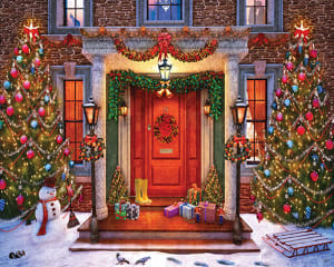 Christmas Lights Christmas By White Mountain