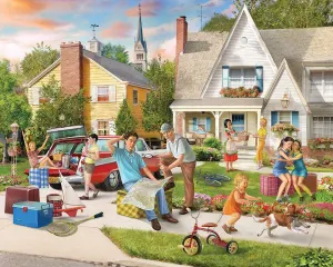 Family Road Trip Nostalgic & Retro By White Mountain