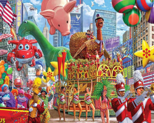 Thanksgiving Parade Celebration By White Mountain