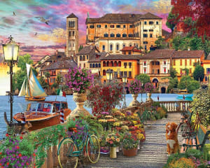Italian Promenade Italy By White Mountain