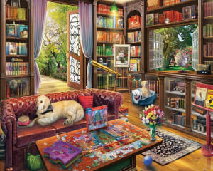Puzzle Library Around the House By White Mountain