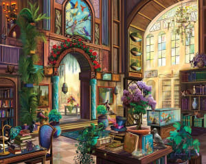 Botanical Garden Books & Reading By White Mountain