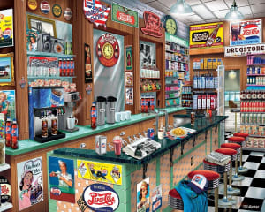 Pepsi Soda Fountain Nostalgic & Retro By White Mountain