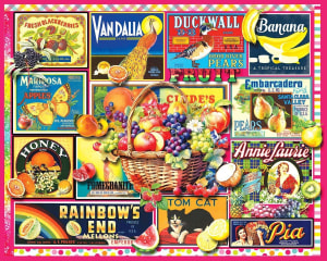 Fruit Basket Collage By White Mountain