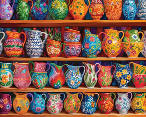 Pretty As A Pitcher Collage By White Mountain