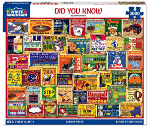 Did You Know Collage By White Mountain