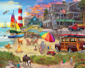 Summer Holiday Beach & Ocean By White Mountain
