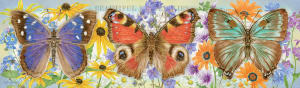 Butterflies Flower & Garden By Lang