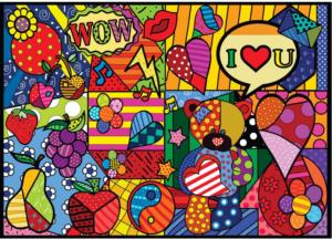 Pop Art Inspiration Collage Jigsaw Puzzle By Jacarou Puzzles
