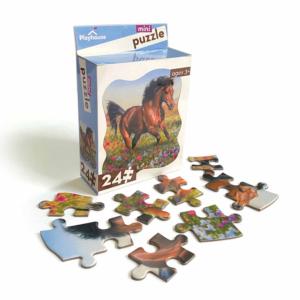 Horses Mini Puzzle Horse Children's Puzzles By Paper House Productions