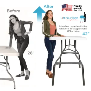 Bar Height (Non-Slip Foot) By Lift Your Table