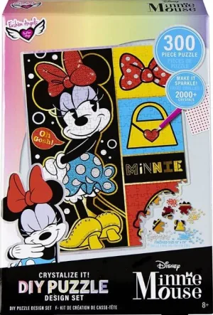 Minnie Mouse Crystalize it! DIY Puzzle Design Set By Gift Solutions