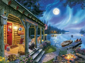 Moonlight Lodge Cabin & Cottage By Buffalo Games
