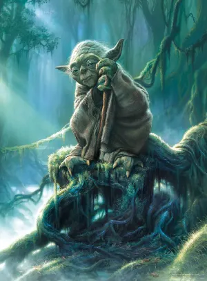 Star Wars™ Fine Art Collection: Yoda Star Wars By Buffalo Games