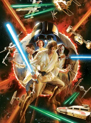 Star Wars™ Fine Art Collection - #1 Comic Variant Cover Star Wars By Buffalo Games