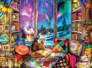 Winter Reading Nook Books & Reading Jigsaw Puzzle By Buffalo Games