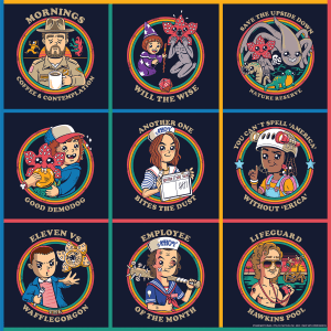 Stranger Things Gang Movies & TV By Buffalo Games
