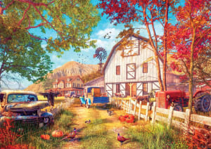 Autumn Farmlands Thanksgiving By Buffalo Games