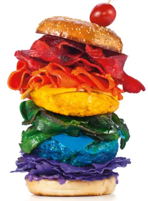 BLANC: Rainbow Sandwich Rainbow & Gradient By Buffalo Games