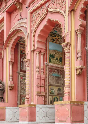 BLANC: Hawa Mahal Landmarks & Monuments By Buffalo Games