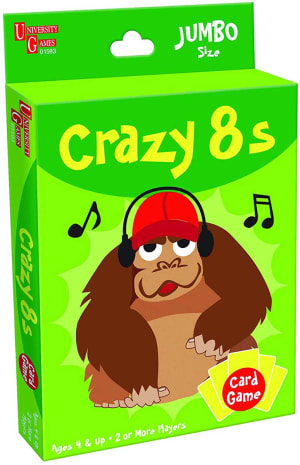 Crazy 8's Card Game By University Games