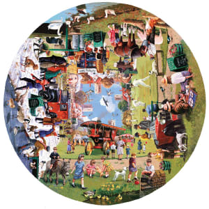 Four Seasons on the Green Nostalgic & Retro By SunsOut