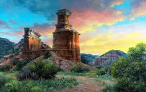 Spell of the Palo Duro Landscape By SunsOut
