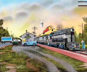 Brownsburg Depot Train By SunsOut