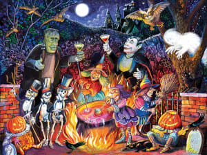 Monster Party Time Halloween By SunsOut