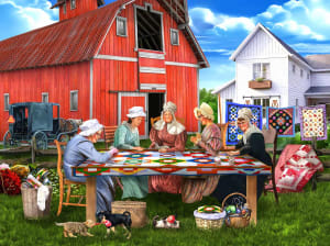 Country Quilting Bee Quilting & Crafts By SunsOut