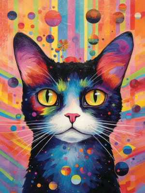 Pop Art Cat Cats By SunsOut