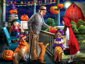 Halloween at Grandpa's Around the House By SunsOut