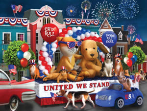 United We Stand Fourth of July By SunsOut